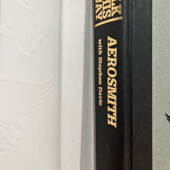 Walk This Way Autobiography Of Aerosmith Hardcover 1st Ed 1st Print 1997 Avon - Picture 10 of 10